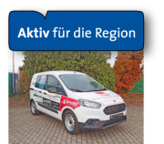 Firmenwagen Aktiv für die Region
